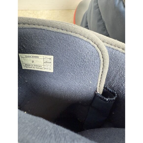 Crocs Unisex-Child LodgePoint Snow Boot Size J2 - Picture 8 of 10